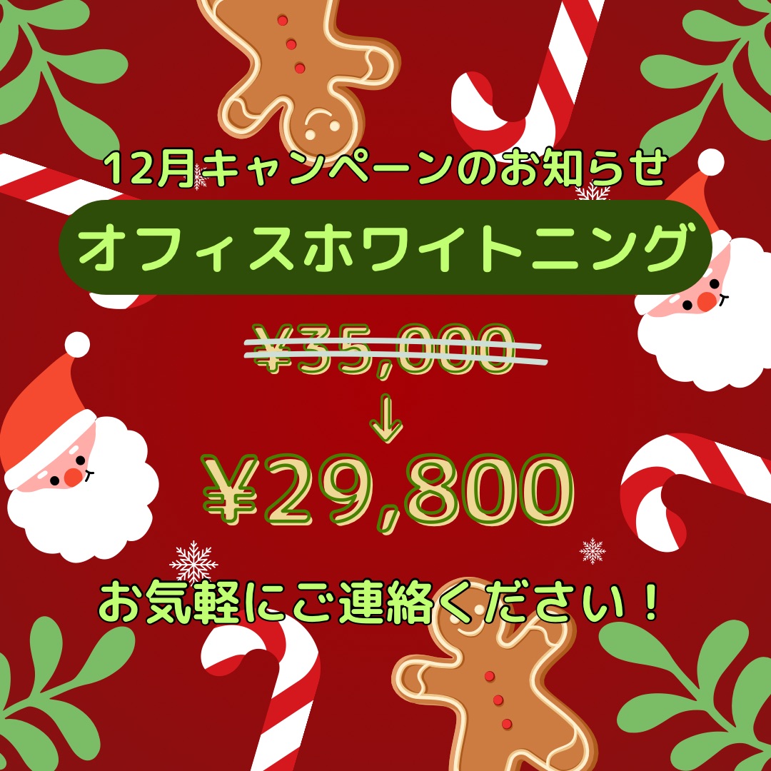 12月のキャンペーン🎄