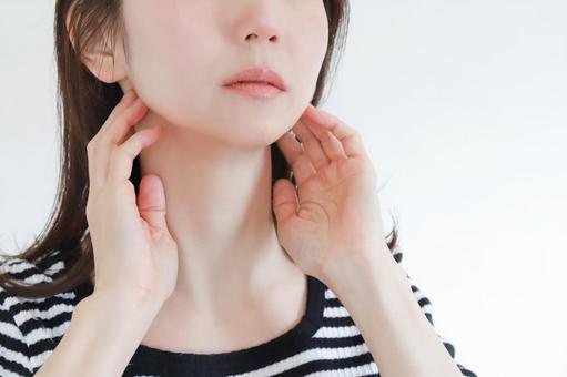 食いしばりマッサージ